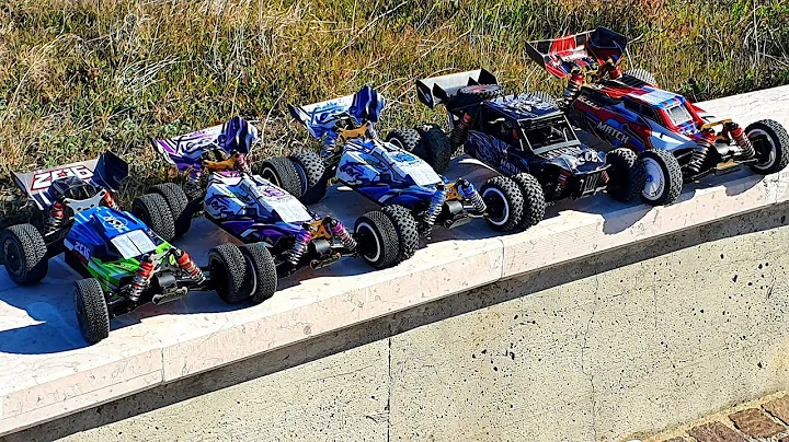 New Wltoys Brushless V2 124016  V1 124017 1/12 4WD 90 km/h + Exstra Video  Speed Test