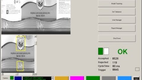 High Speed Rotary Label Inspection System