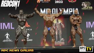 2022 Ifbb Mr Olympia Friday Prejudging Comparisons 4K Video