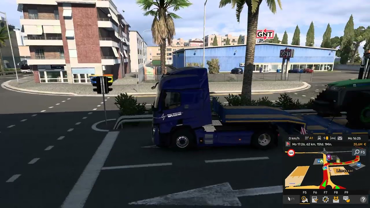 ETS 2 - elektrisch von Charnia nach Larnaka