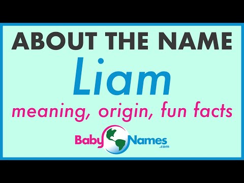 LIAM Name Meaning, Origin, History & More
