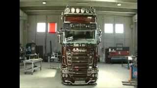 Scania R730 V8 Black Amber Tuning By Team Marra-Creating Tuning