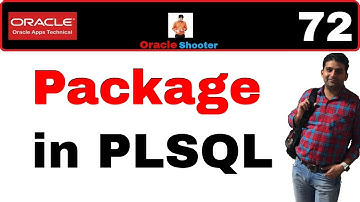 Apps Technical 72: Package in PLSQL