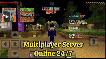 VeoZax SMP Server for Craftsman/Mastercraft/McPE (0.14.3 & 0.15.10)