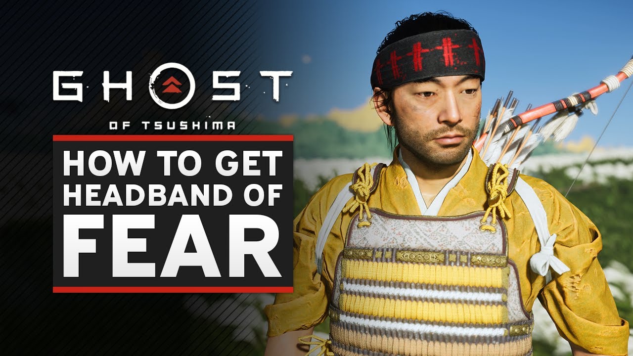 Ghost of Tsushima How To Get Headband of Fear! (Equipped Helmet