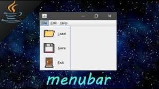 Java menubar 🗄️