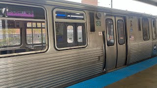CTA pink line ( full ride ) loop and 54/cermak