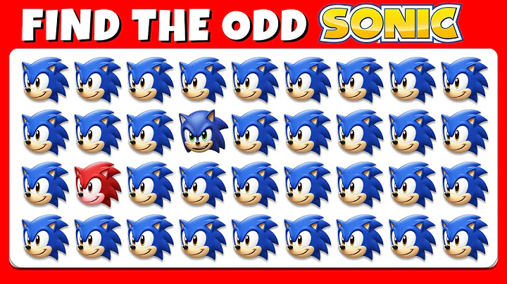Find the ODD One Out - Sonic the Hedgehog 3 Edition 🦔🔵 Quiz Rainbow