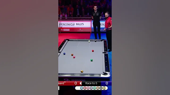 Shot of the Mosconi Cup?