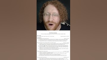 Your Resume Sucks #internship  #resume #softwareengineer