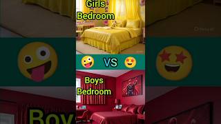 Girls Vs Boys Bedroom