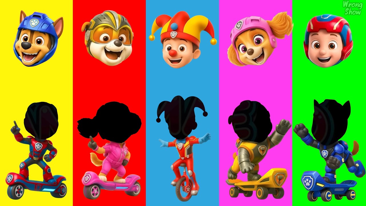 Wrong eyes 👀 Paw Patrol Family Friendly Full Episodes - DAME TU COSITA Funny Puzzle Wrong Heads #40