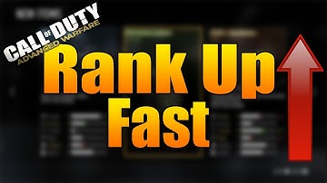 Advanced Warfare Tips/Tricks: Fastest Way To Rank Up (Over 75000  XP/Hour)