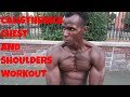 Calisthenics Chest and Shoulder Workout - Scott Burnhard | Thats Good Money