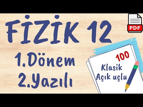 Fizik 12. Sınıf