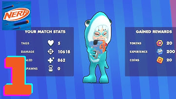 NERF: Superblast - Gameplay Walkthrough Part 1 - Tutorial (Android, iOS)