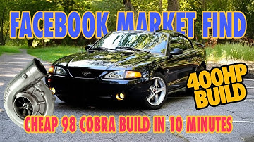 MUSTANG COBRA BUILD 400HP IN 10 MINUTES
