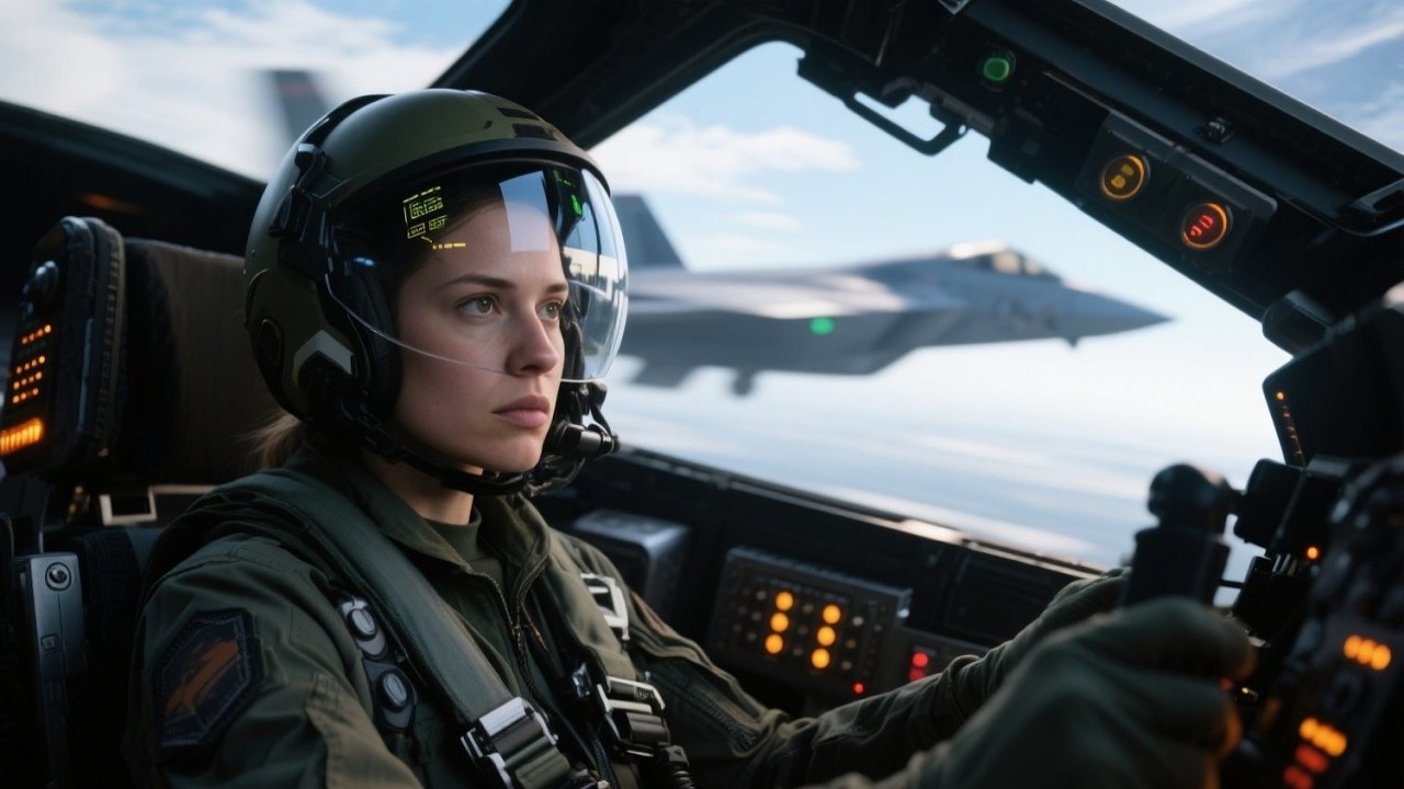 It Was Supposed to Be a Setup in an F-35  Instead, She Shocked the Entire Command |Emotional Stories