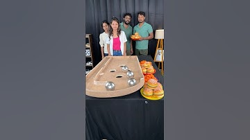 Roll the 5 steel ball family challenge #shorts #game