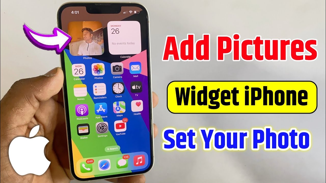 how to add featured photos on iphone widget | how to add photo widget on iphone | iPhone widget add