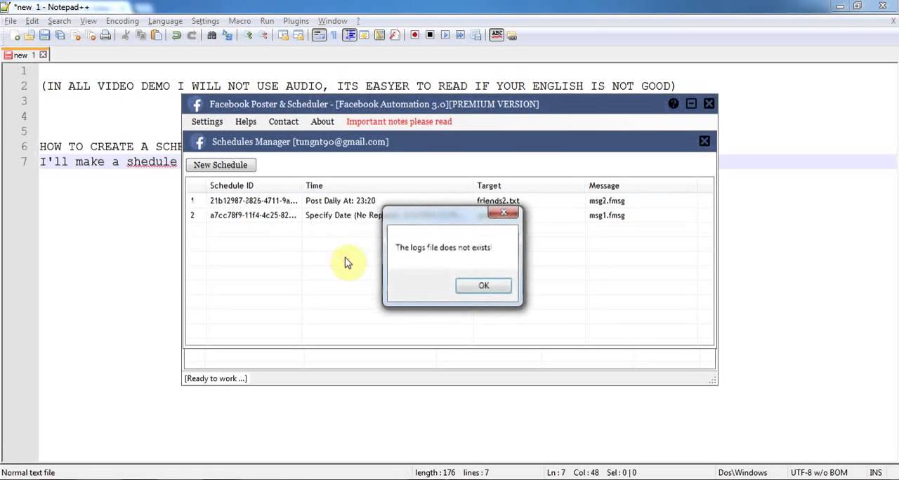 facebook-automation-send-facebook-post-private-message-in-various