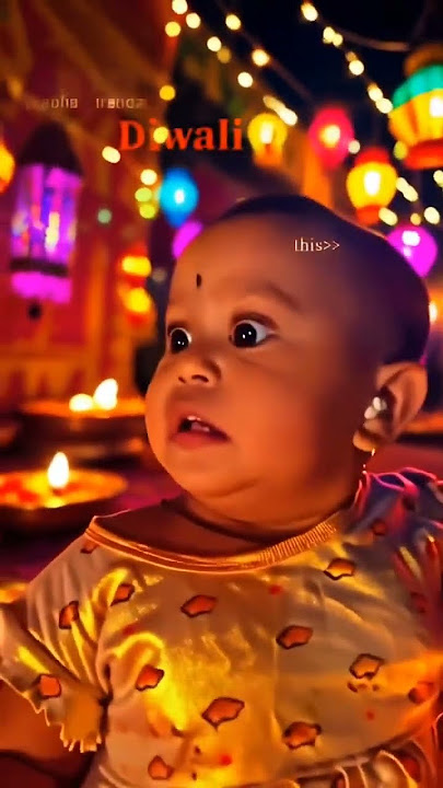 🌟 Choti Si Bacchi Boli – Happy Diwali Sabko! 🪔💖 | Cute Voice Melted Hearts 😍✨ #happydiwali  #shorts