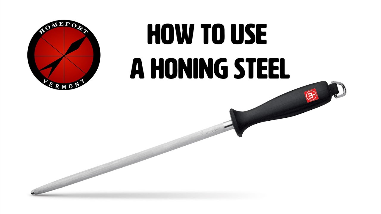 HOW TO use a Knife Honing Steel and Why you Should! YouTube