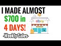 Weekly Sales as a Part Time eBay Reseller (Part 1)