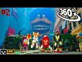 Sonic Tapes 360° VS Knuckles From the Past | Sonic Retribution #2 | Scary VR 360º 8K Animation Film