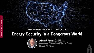 Energy Security in a Dangerous World | Admiral James O. Ellis
Iran’s closure of the Strait of Hormuz exposed the reality that the world is undergoing an unexpected energy transition—not from fossil fuels to renewables, but from a free and open energy commons to one dominated by geography, military threats, and the hard reality that national security has become inseparable from energy security.
Learn more by checking out the research by the George P. Shultz Energy Policy Working Group at the Hoover Institution: https://www.hoover.org/research-teams/energy-working-group?utm_source=youtube&utm_medium=description&utm_campaign=energypolicy_youtube&utm_content=07152026
🔔 Subscribe for more discussions: @HooverInstitution
👍 Like and share this video!
🌐 Follow us on social media:
• Facebook: https://www.facebook.com/HooverInstStanford
• LinkedIn: https://www.linkedin.com/company/hoover-institution-at-stanford-university
• Instagram: https://instagram.com/hooverinstitution
• X: https://www.twitter.com/HooverInst
The opinions expressed on this channel are those of the authors and do not necessarily reflect the opinions of the Hoover Institution or Stanford University.
© 2026 by the Board of Trustees of Leland Stanford Junior University. Energy Security in a Dangerous World | Admiral James O. Ellis