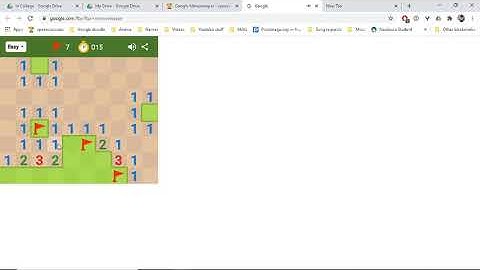 Google Minesweeper Easy Speedrun