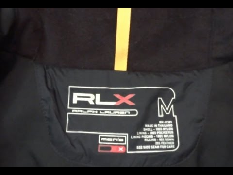 Play sports enter Greet Ralph Lauren RLX Snow Jacket RECCO Advanced Rescue Technology - YouTube