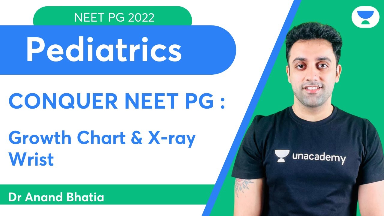 Conquer NEET PG 2022: Growth Chart & X-ray Wrist | Pediatric | Let's Crack NEET PG | Dr.Anand Bhatia