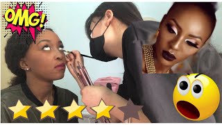 I WENT TO THE BEST REVIEWED MAKEUP ARTIST IN MY CITY|| BLACK GIRL GETS MAKEUP DONE IN CHINA