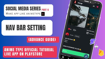 Nav Bar | FlutterFlow tutorials @FlutterFlow