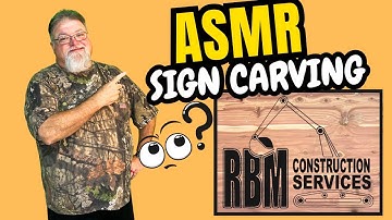 Relaxing ASMR Sign Carving #1 - Onefinity Elite CNC