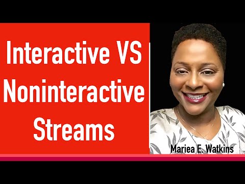 Interactive VS Non-Interactive Streams: Know the Difference