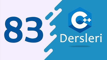 Ders 83 C++ Programlamada Static Değişken ve Metodlar
