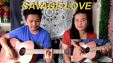 Savage Love ACOUSTIC COVER feat. Marj