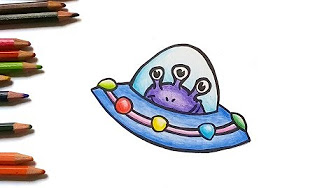 Q版交通工具 幽浮 Cute Aircraft Ufo Youtube