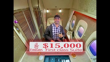 $15,000 Emirates First Class Suite: | The Most Expensive First Class Ticket in the World!!