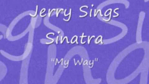 Jerry Sings Sinatra "My Way"  Cover