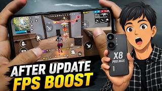 🔥 POCO X8 PRO MAX AFTER UPDATE 😱 FPS BOOST TEST | Free Fire Gameplay screenshot 4