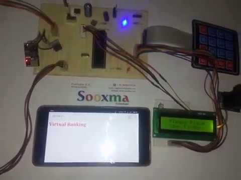 Virtual banking using IoT, GSM and Biometric sensor - YouTube