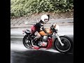 Japanese old cafe racer of CB750Four【English Subtitle】/ CB750Fourカフェレーサー
