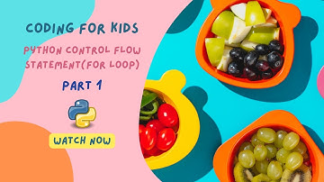 #Python Control Flow statement (for loop) Part1