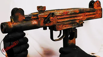 Uzi restoration  - a real gun restoration from rust