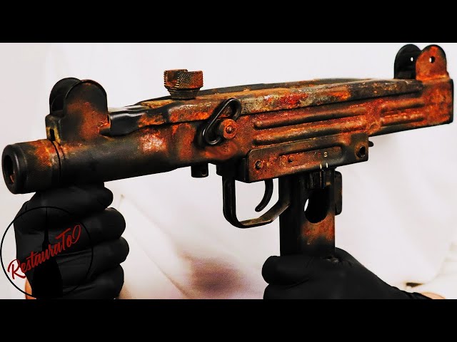 Uzi restoration - a real gun restoration from rust