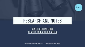 Genetics Hyperdocs Project PBL