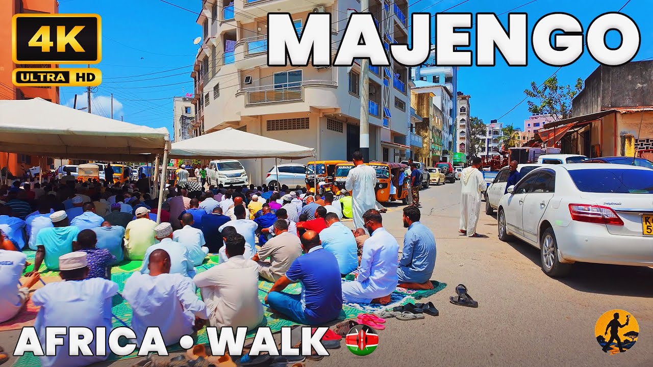 Majengo Mombasa 4K 🇰🇪 Walking Tour Part 2 | Real Life in Mombasa’s Old Neighborhood